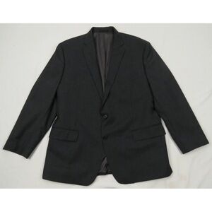 Lauren Ralph Lauren Wool Blend Stretch Black Label Blazer Sport Coat Jacket 48 R
